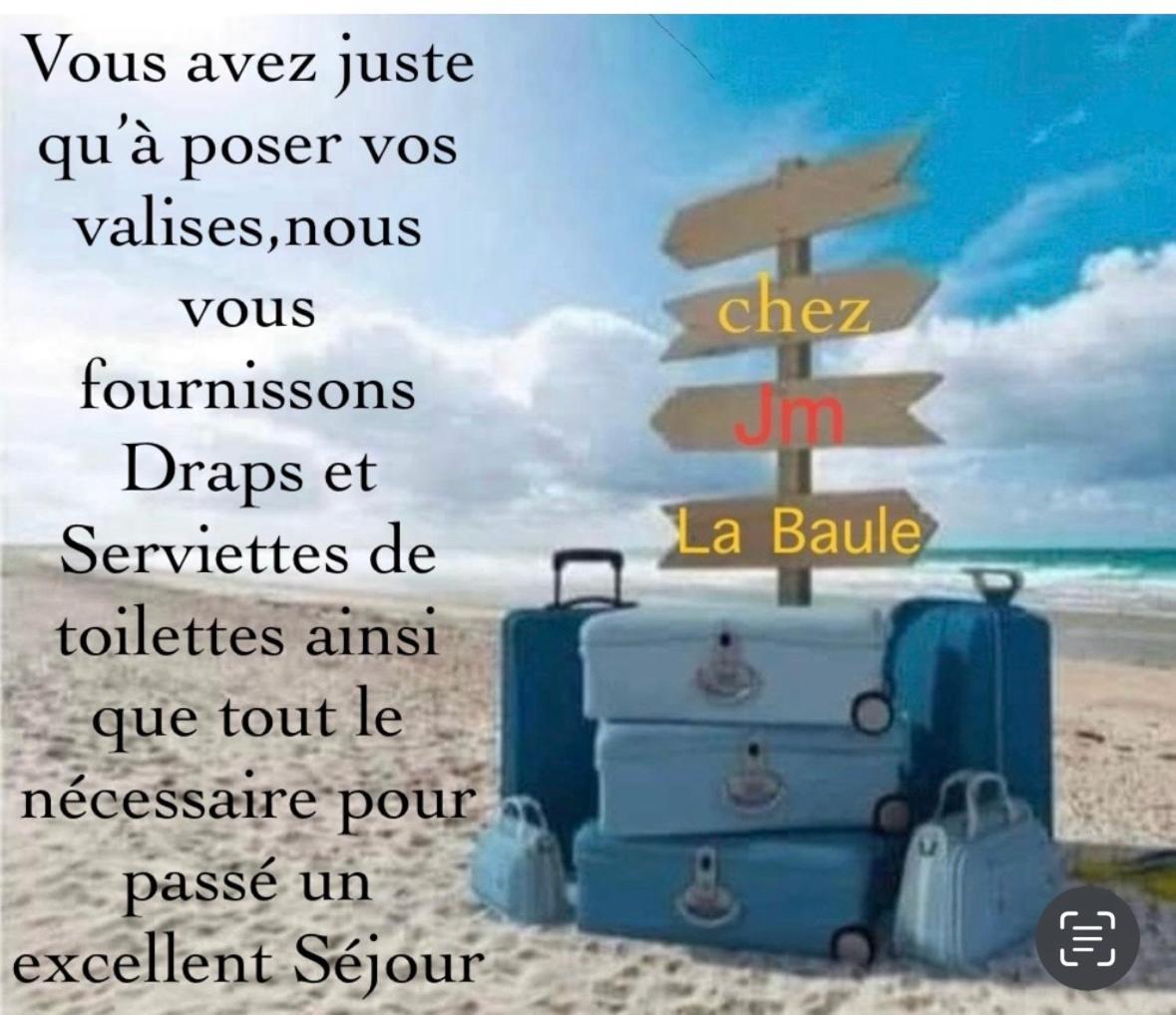 Appt Lumineux & Calme , Idealement Bien Situe , Velo A Disposition La Baule 外观 照片